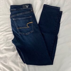 Super stretch American Eagle skinny jeans